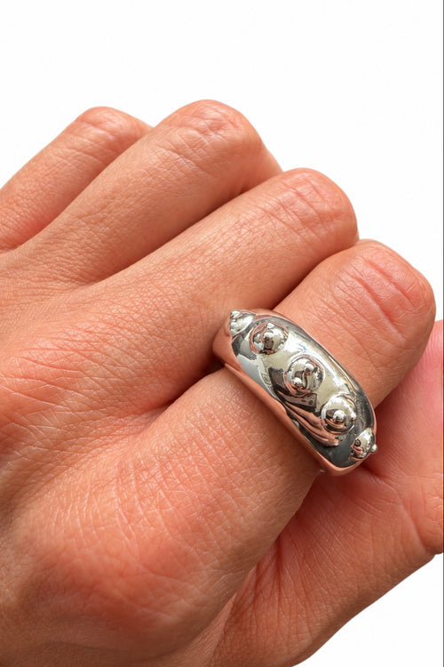 COSMICA RING SILVER