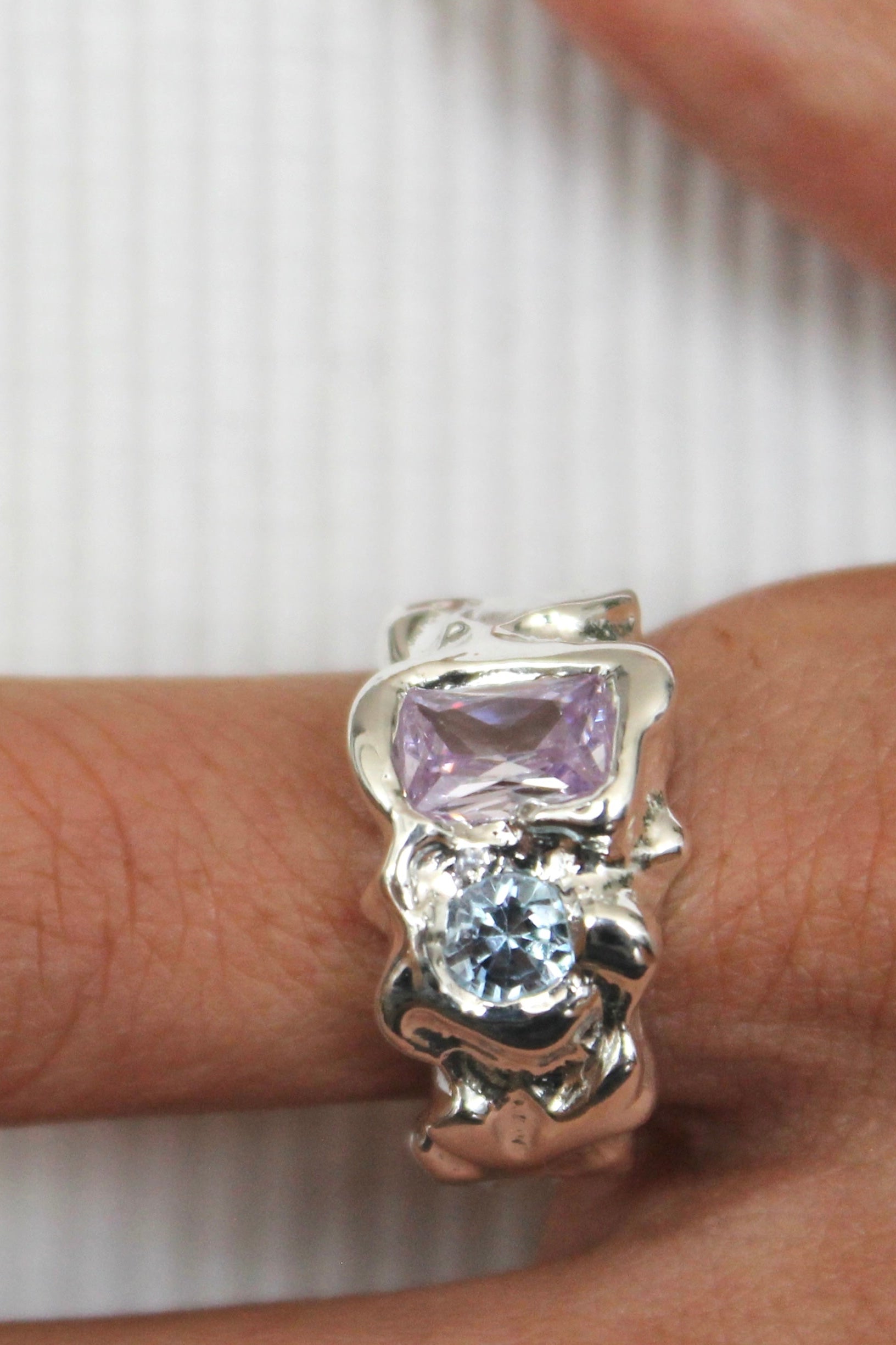 PERLA RING SILVER
