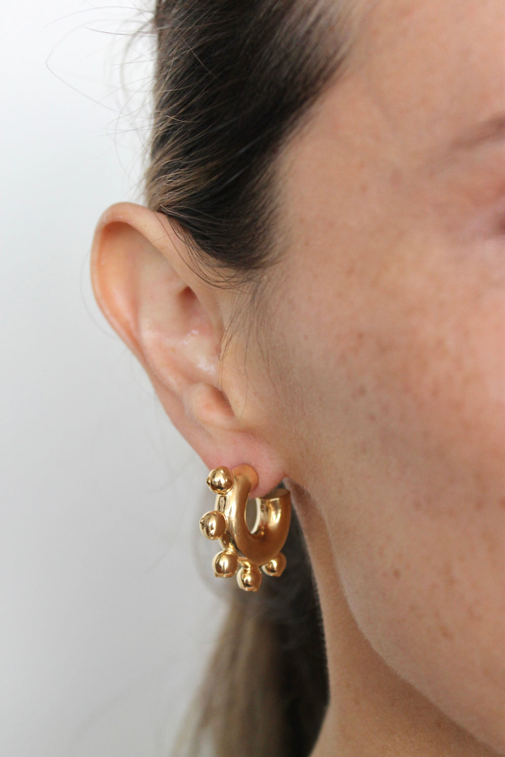 LATINA HOOPS SMALL GOLD