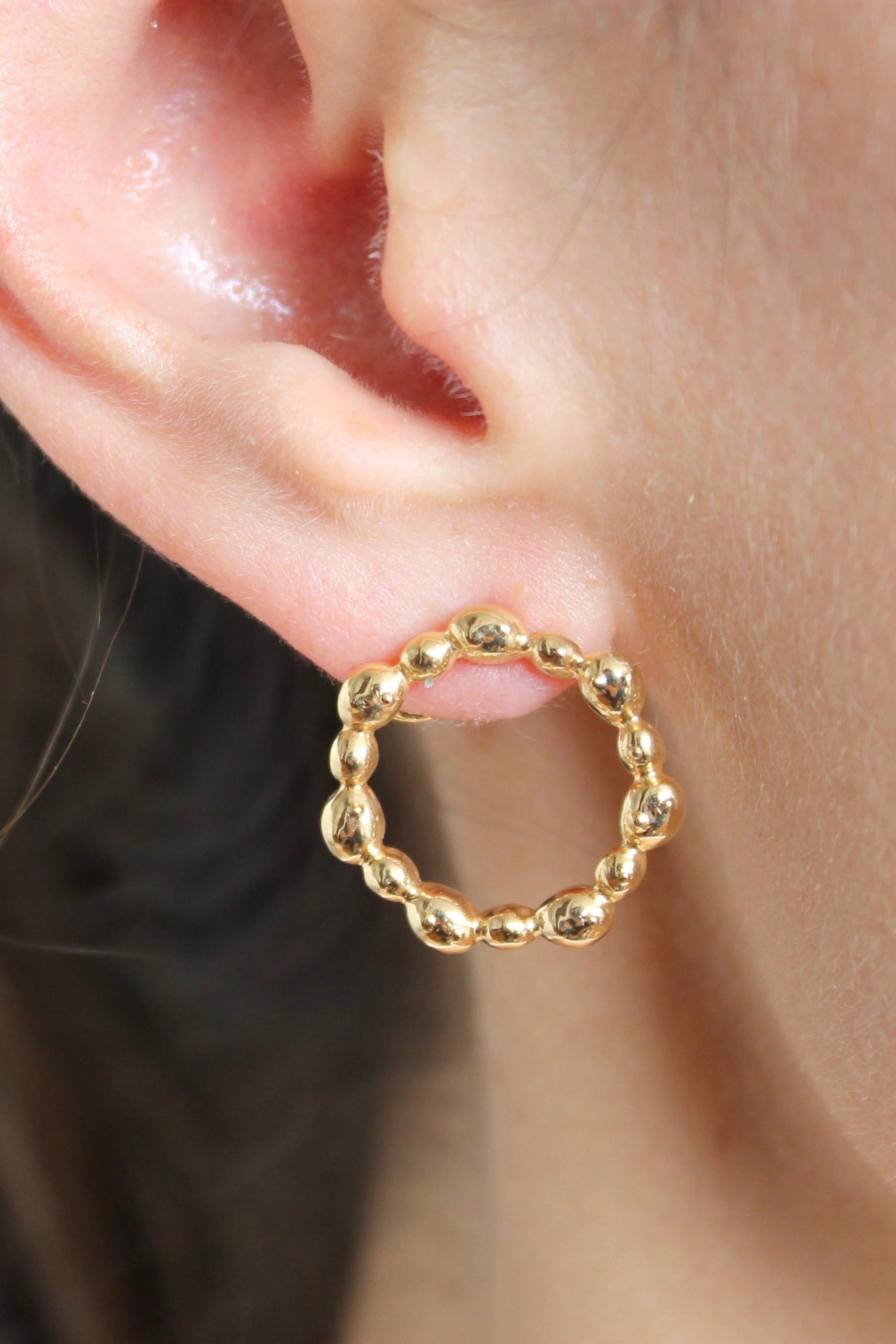 AURORA EARRINGS SMALL GOLD
