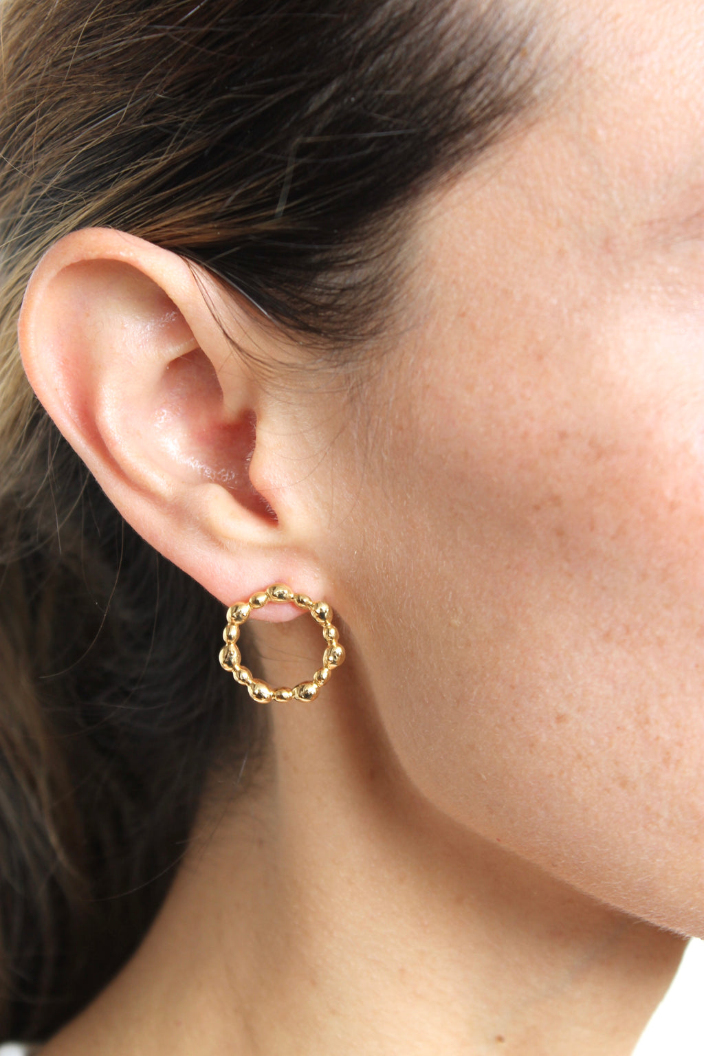 AURORA EARRINGS SMALL GOLD