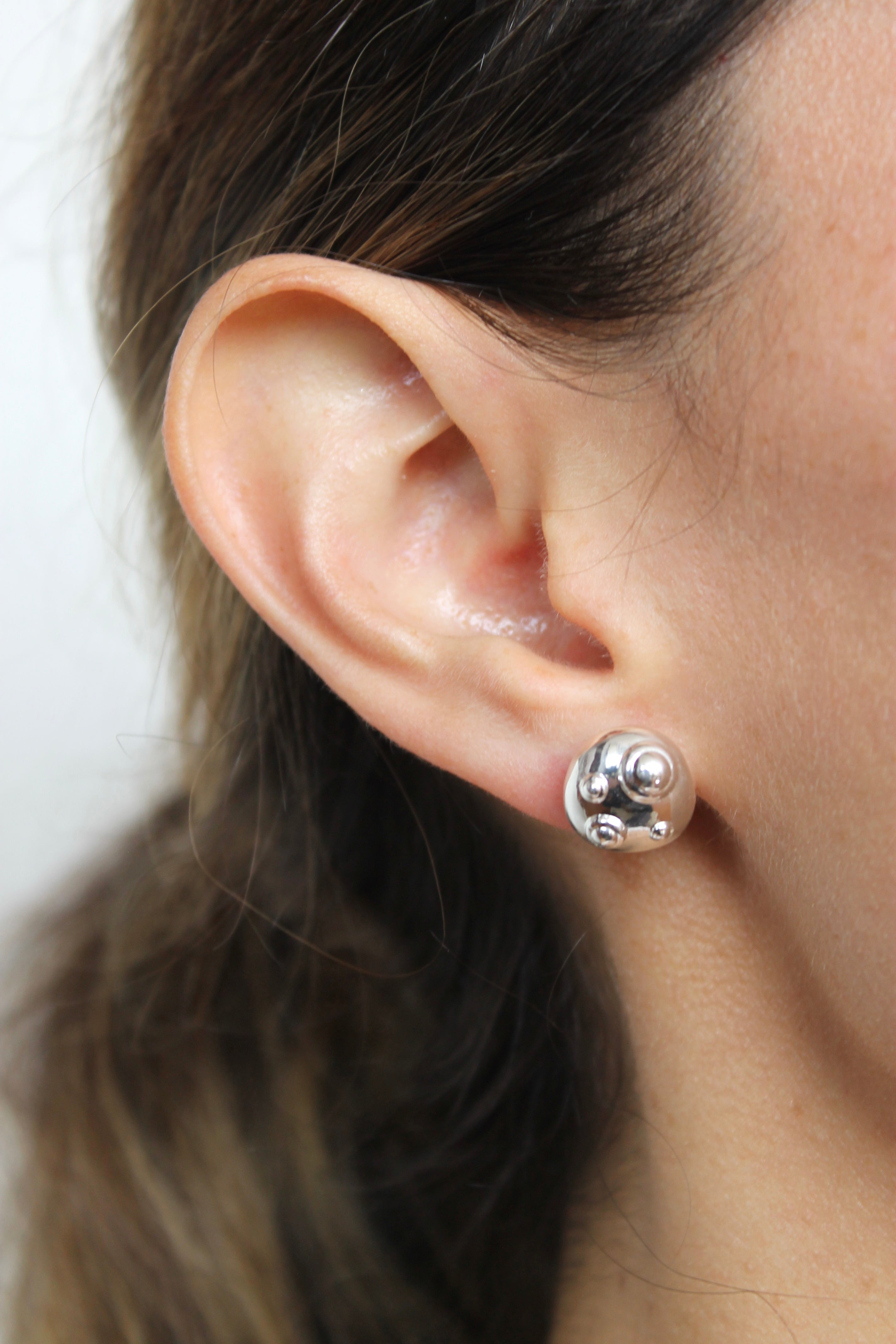 DOMINGA EARRINGS SILVER