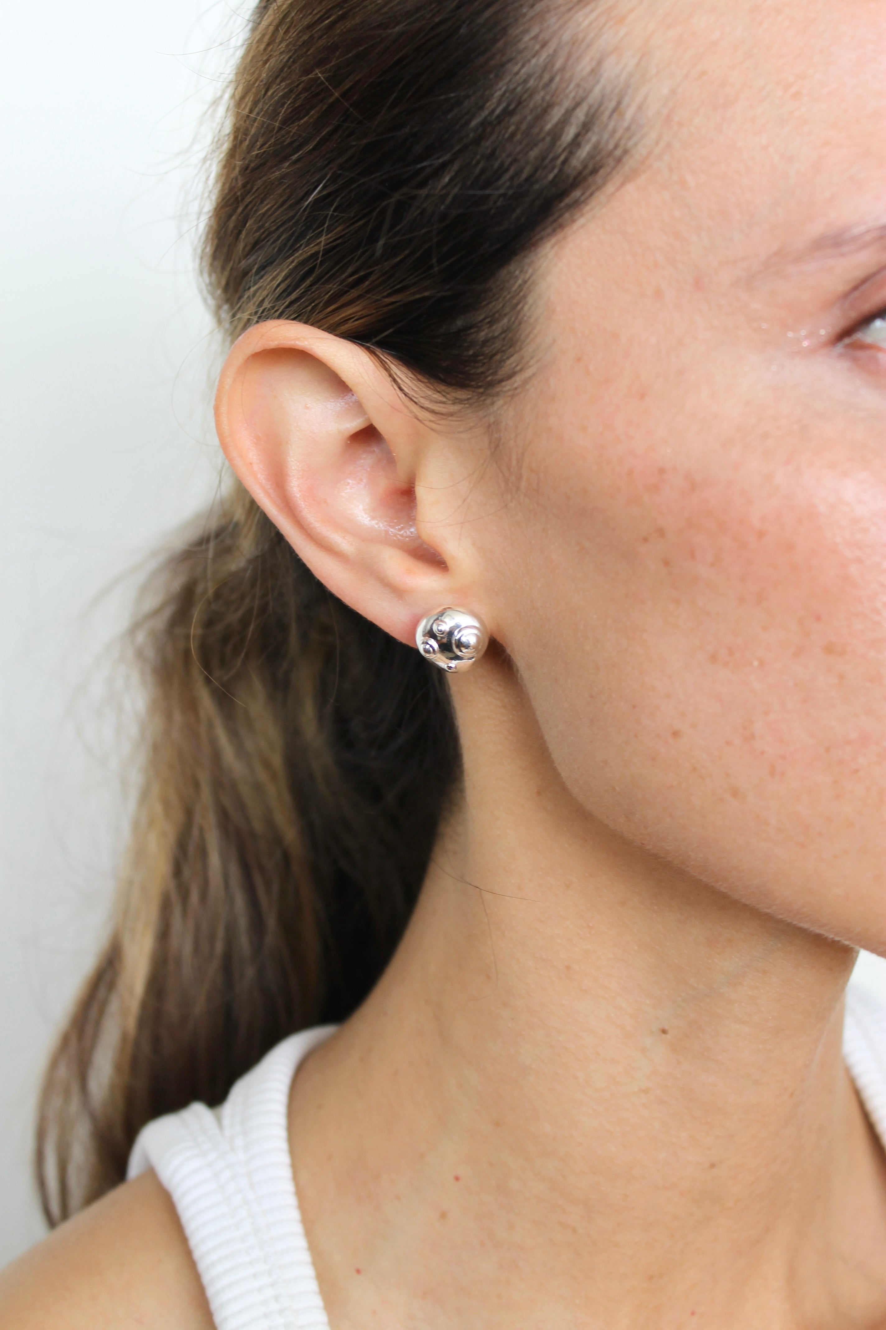 DOMINGA EARRINGS SILVER