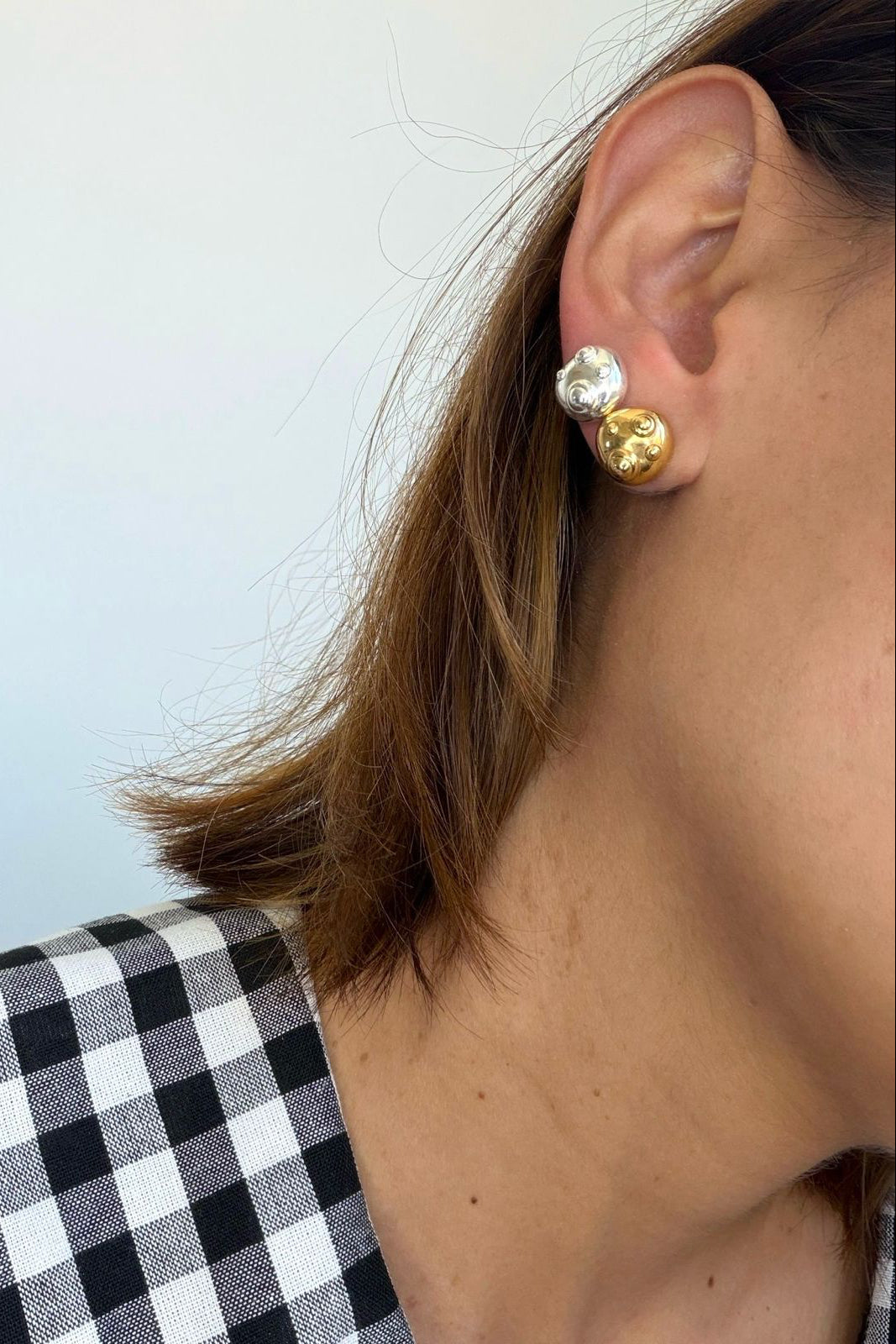 DOMINGA EARRINGS SILVER