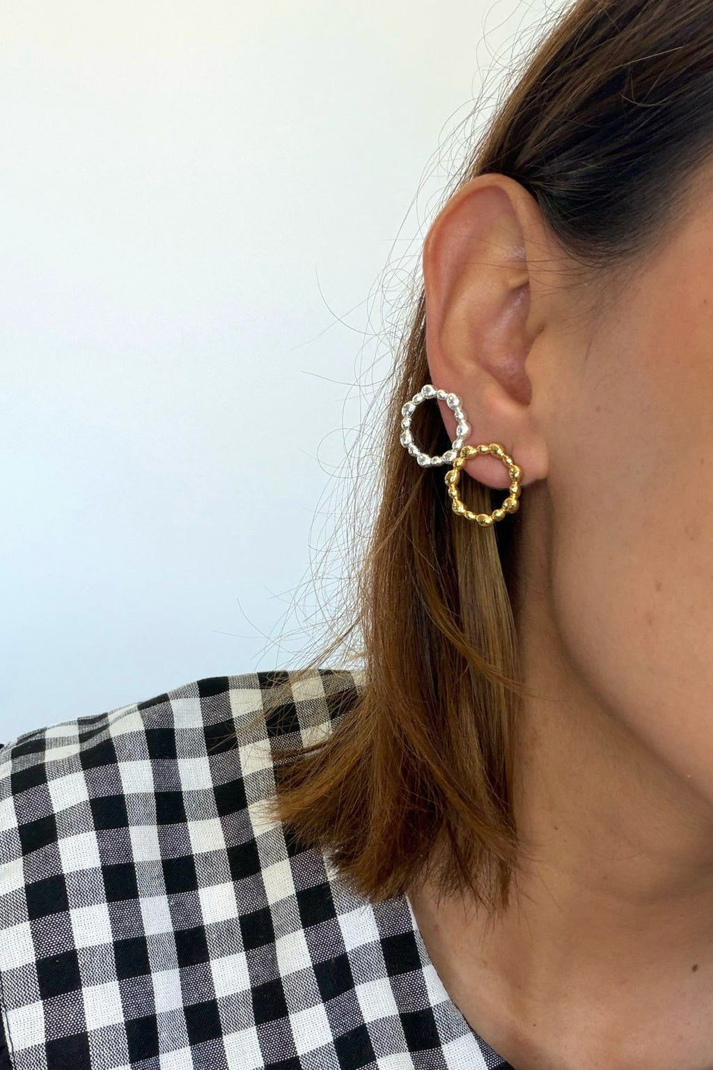 AURORA EARRINGS SMALL GOLD